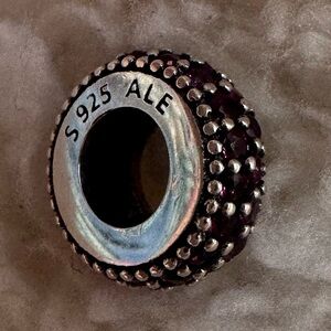Pandora Silver Beaded Charm